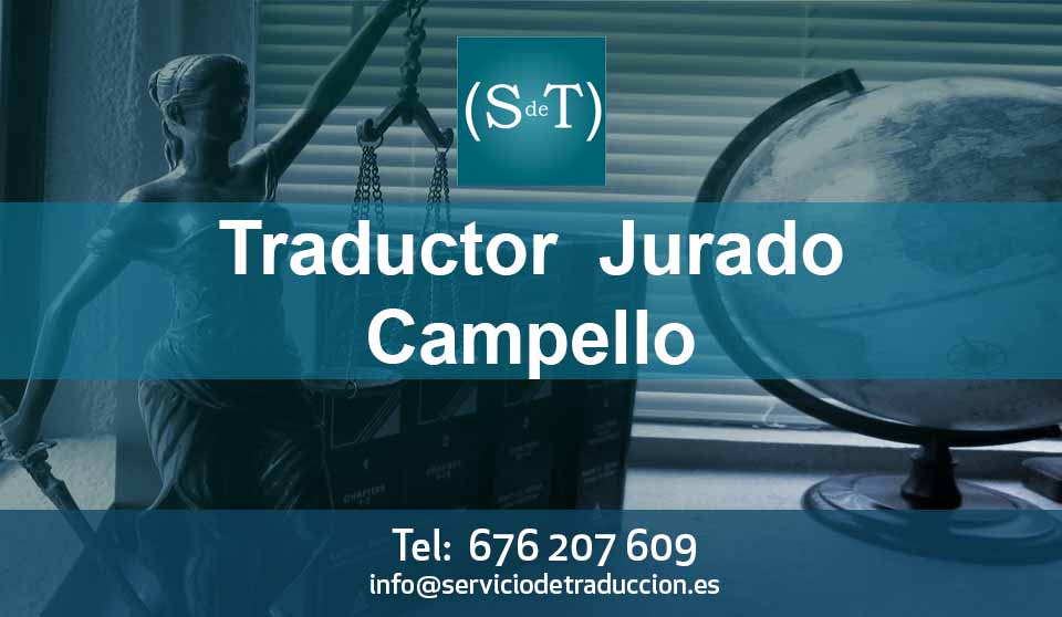 Traductor jurado Campello